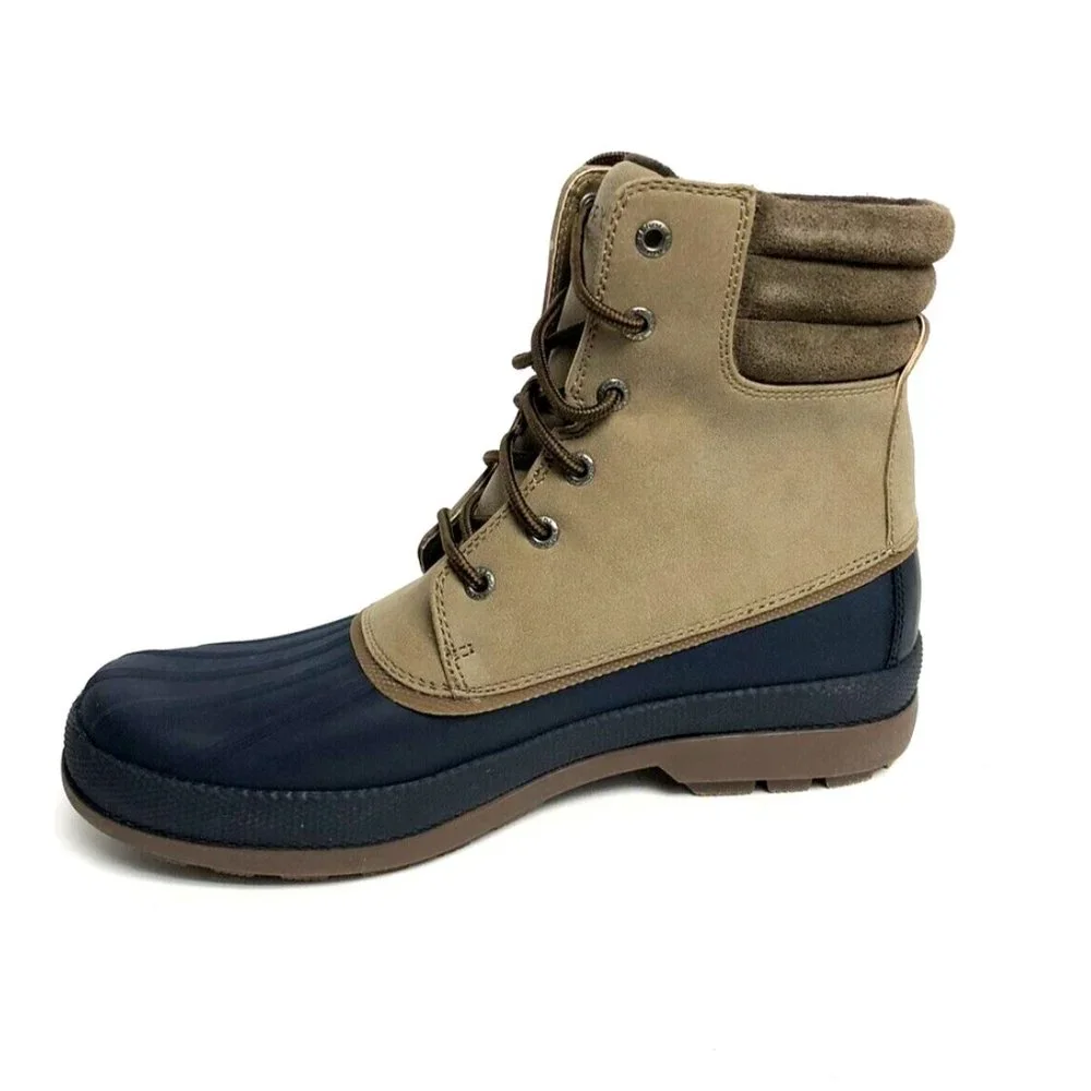 Sperry Mens Cold Bay Waterproof Boot Taupe Size 9.5 M